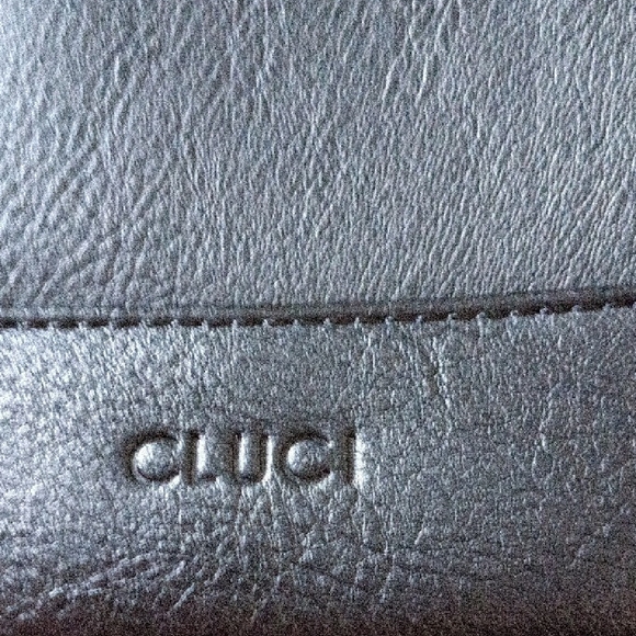 Black Crossbody Bag with Patterned Strap - Picture 2 of 3